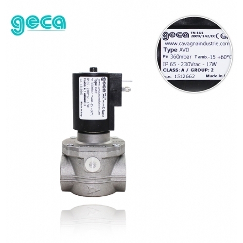 GECA 3/4" Gaz Ventil - Gaz Valf AVO20FO-FR