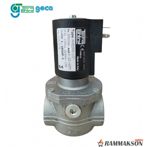 GECA Tecnocontrol 1/2" Gaz Ventil AVO15FO